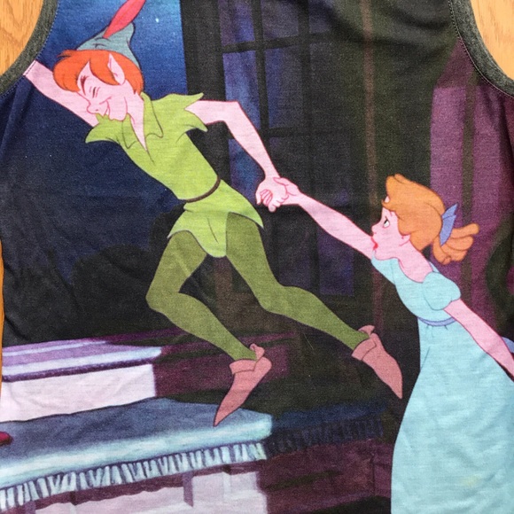 🧚🏻♀️✨Peter Pan Printed Graphic Tank Top✨🧚🏻♀️ - Picture 2 of 4